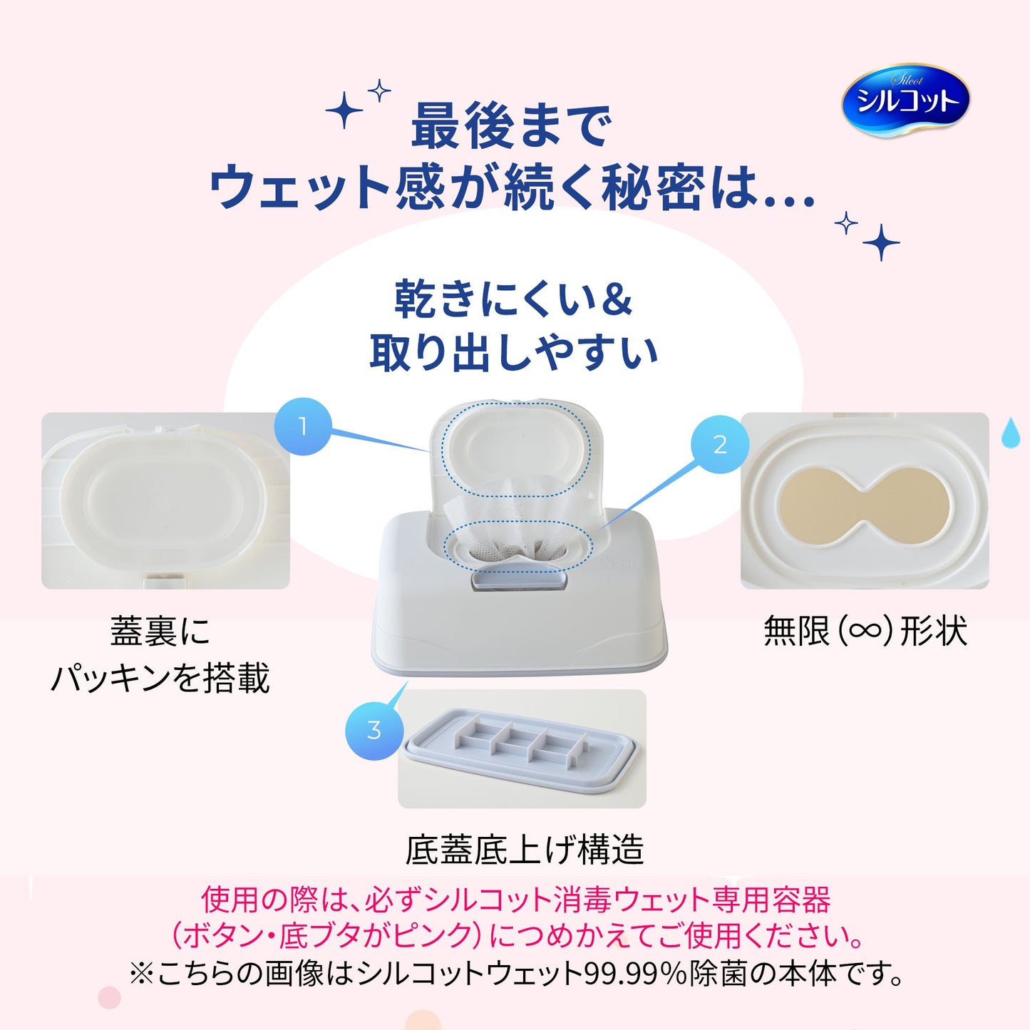 シルコット 消毒ウェット（薬用） 本体 40枚