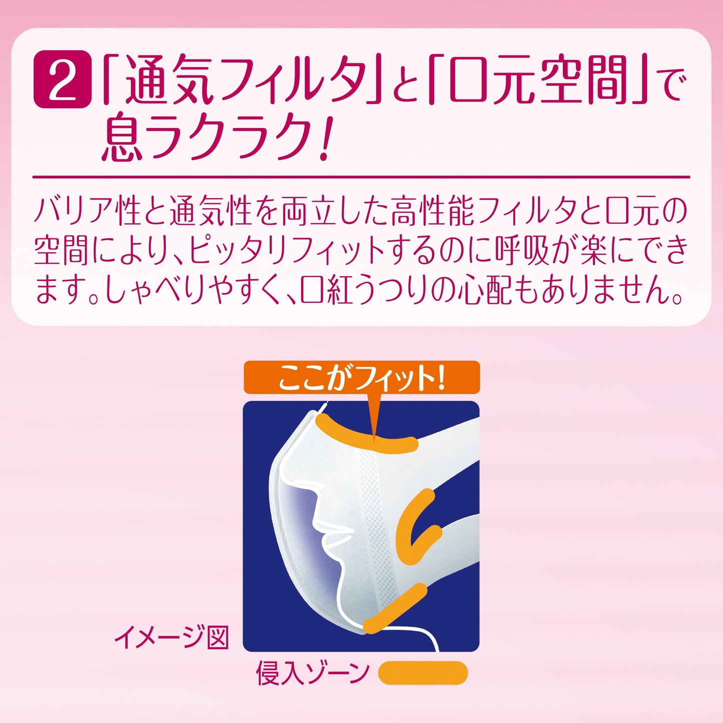 超立体マスク スタンダード 小さめ　30枚