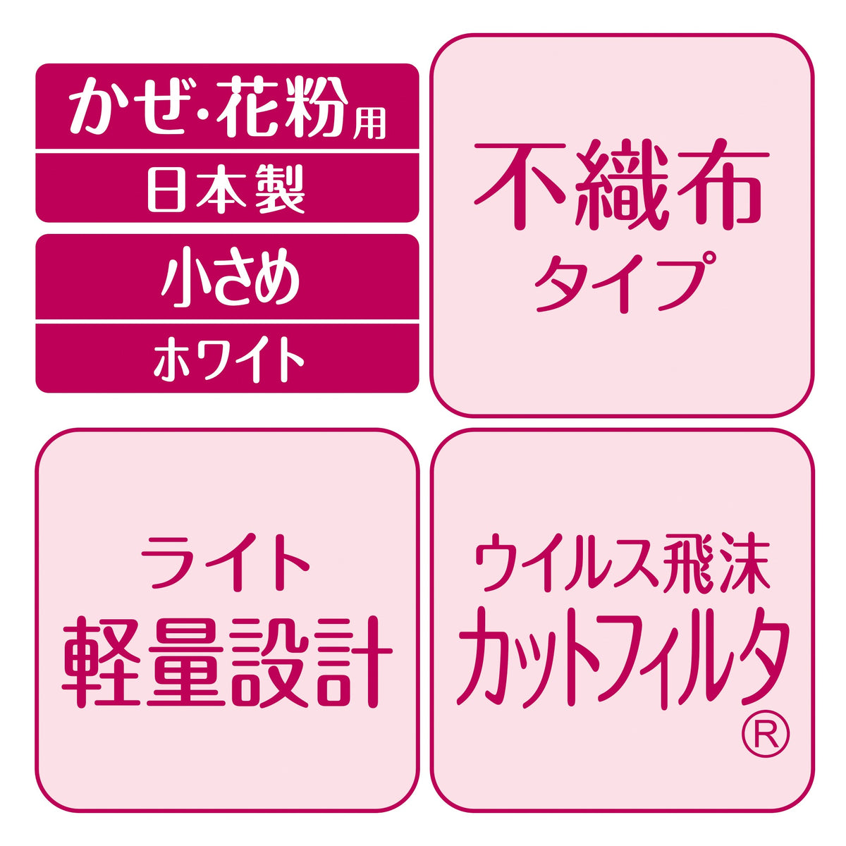 超立体マスク スタンダード 小さめ　30枚