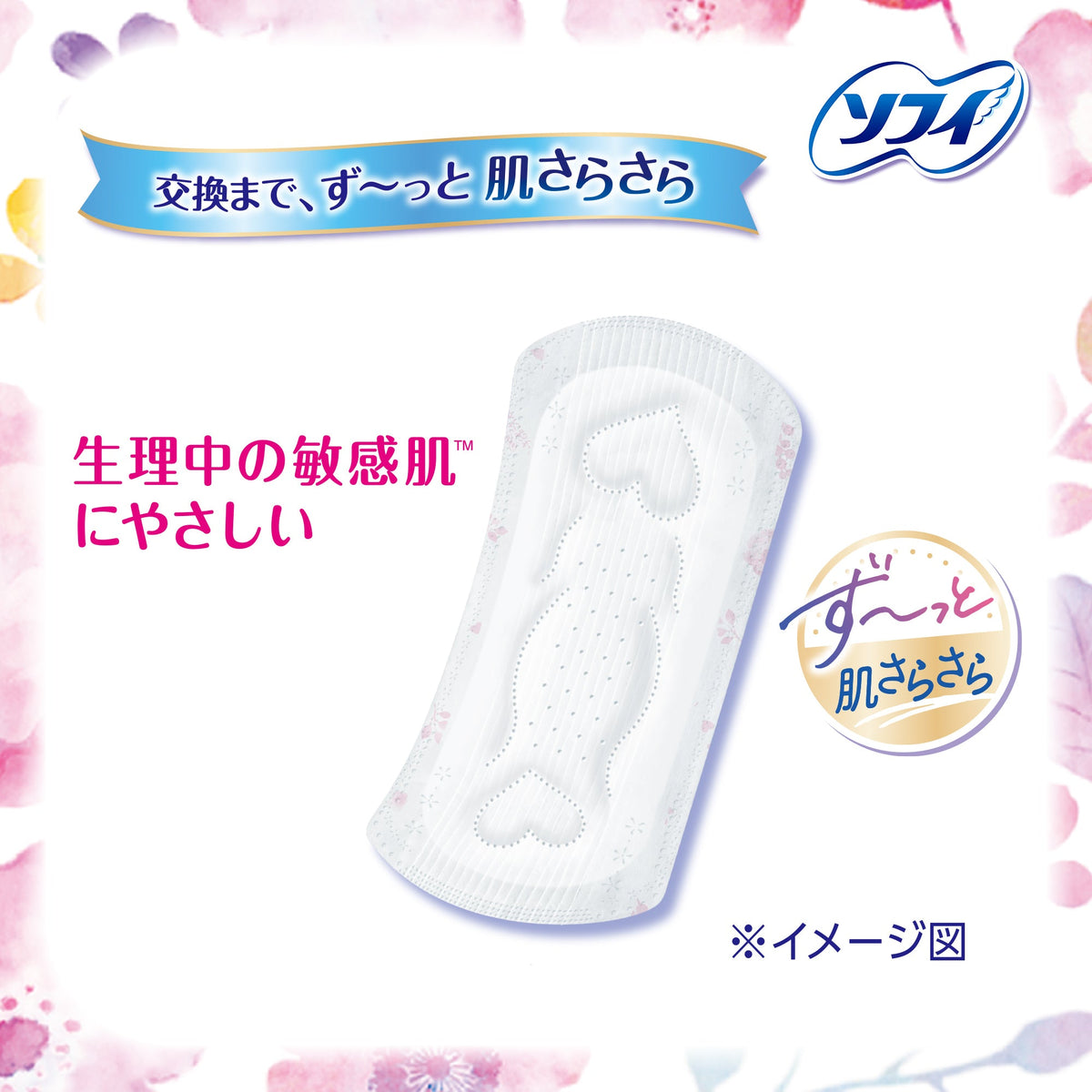 ソフィ はだおもい 多い昼～ふつうの日用 羽なし 21cm 32コ入