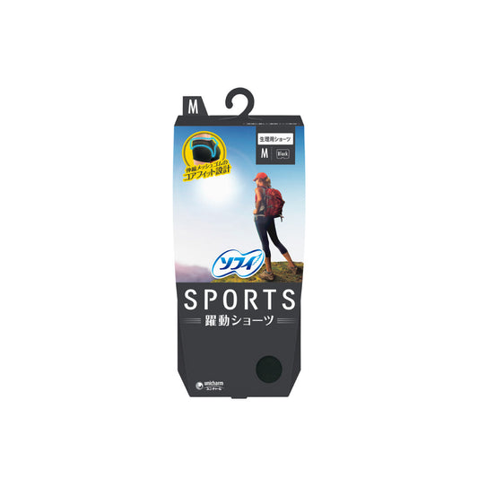 ソフィ SPORTS(スポーツ) 躍動ショーツ ブラック Ｍサイズ