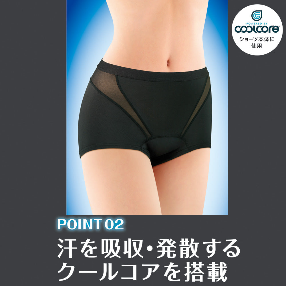 ソフィ SPORTS(スポーツ) 躍動ショーツ ブラック Ｍサイズ