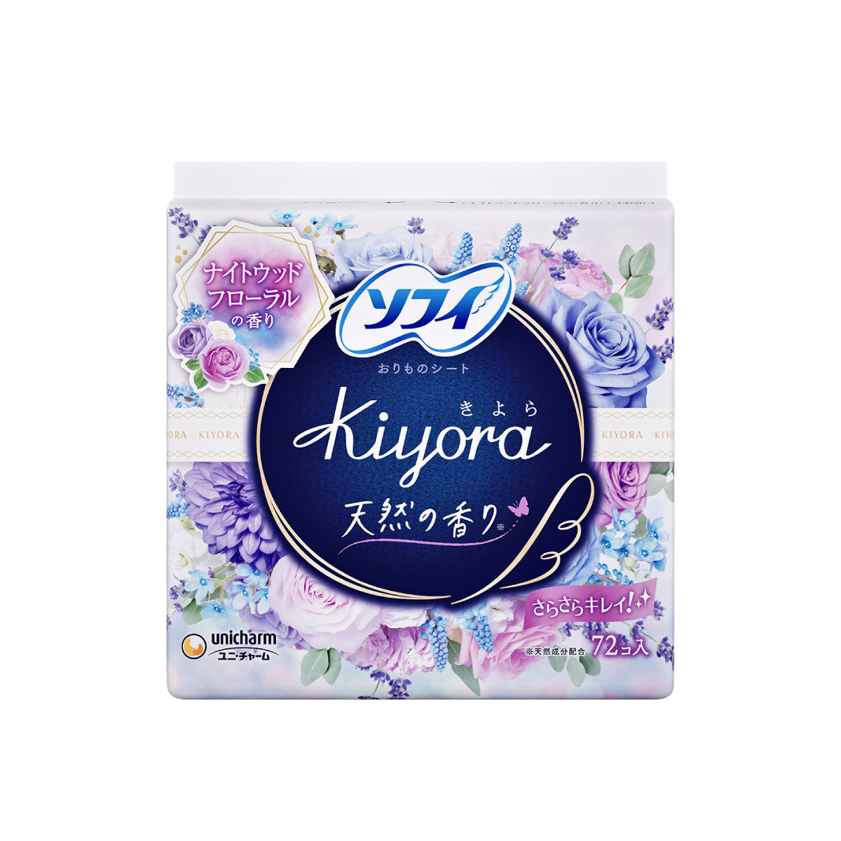 ソフィ Kiyora ナイトウッドフローラルの香り 72コ入