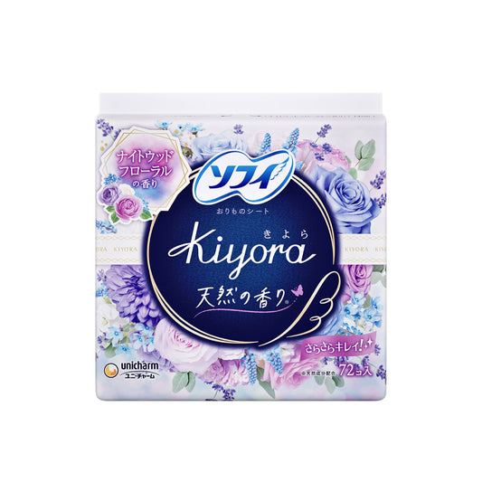 ソフィ Kiyora ナイトウッドフローラルの香り 72コ入