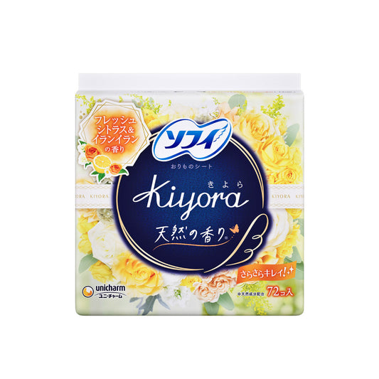 ソフィ Kiyora フレッシュシトラス・イランイランの香り 72コ入