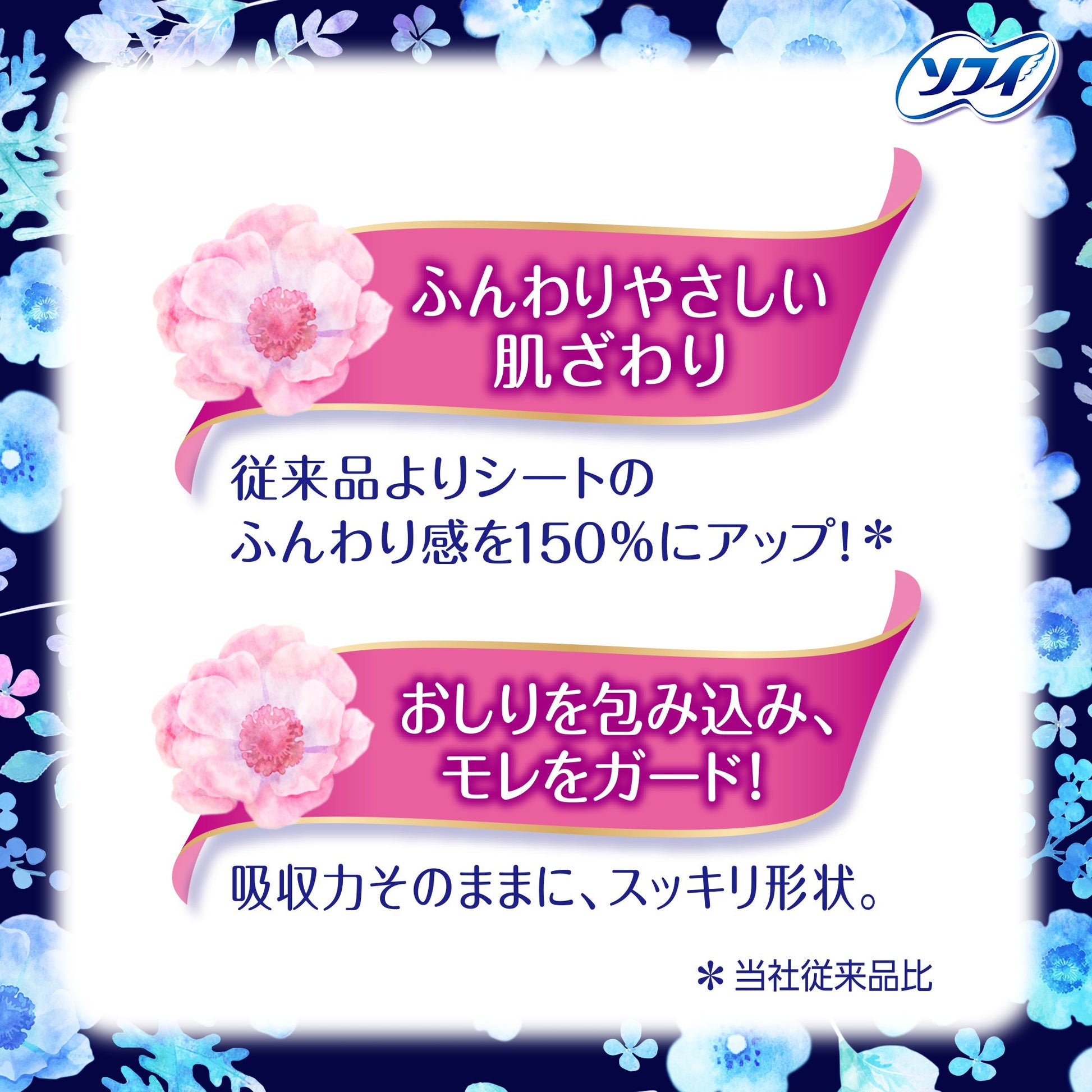 ソフィ はだおもい 特に多い夜用 羽つき 40cm 7コ入