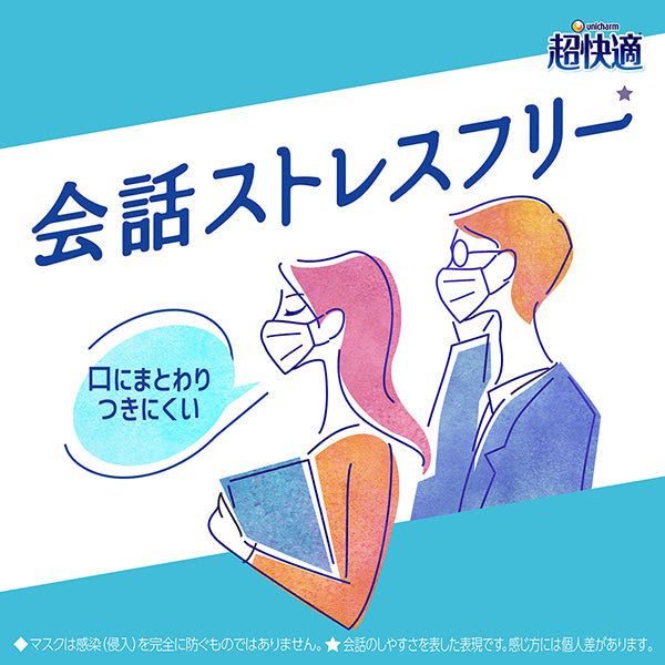 超快適マスク会話ストレスフリー大きめ7枚