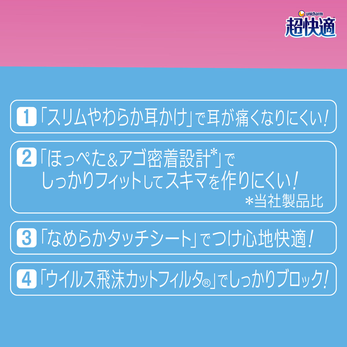 超快適マスクeveryday fit ふつう50枚